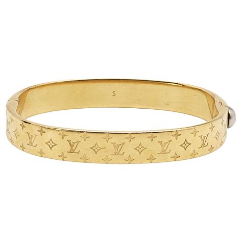 lv white gold bracelet|louis vuitton gold bracelet cuff.